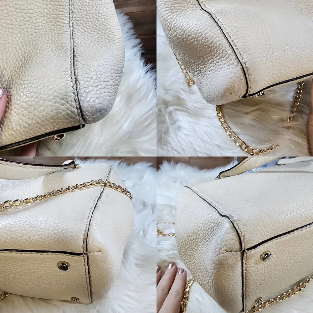 Kate Spade Porcelain Hopkins Street Medium Fallon Satchel